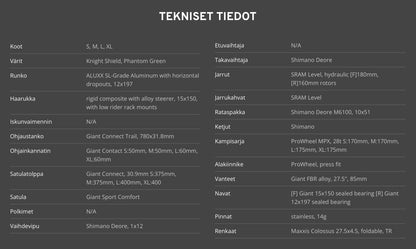 Giant Yukon 2 fatbike 27,5” BLACK FRIDAY TARJOUS!!