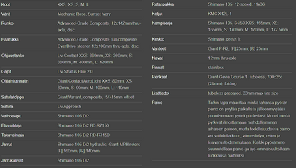 Liv Langma Advanced 1 QOM