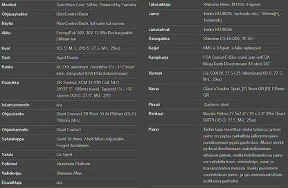 Liv tempt E+2 (2023)