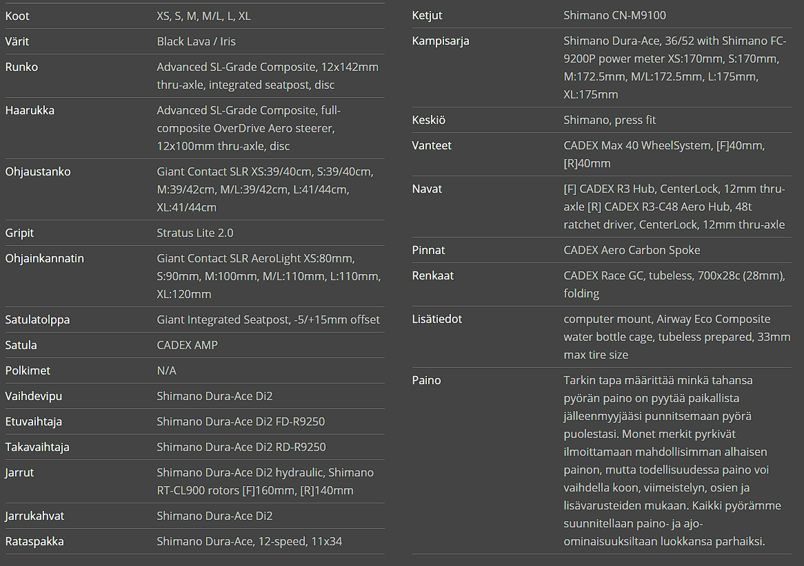 Giant TCR Advanced SL 0 DA