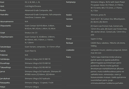Giant TCR Advanced Pro Disc 0 Di2 (2023)